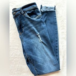 Size 27 STS Blue jeans. High rise, ankle length. EUC.
